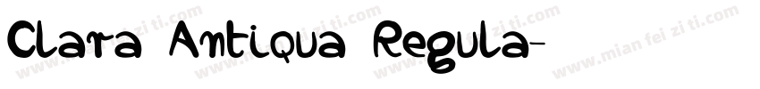 Clara Antiqua Regula字体转换